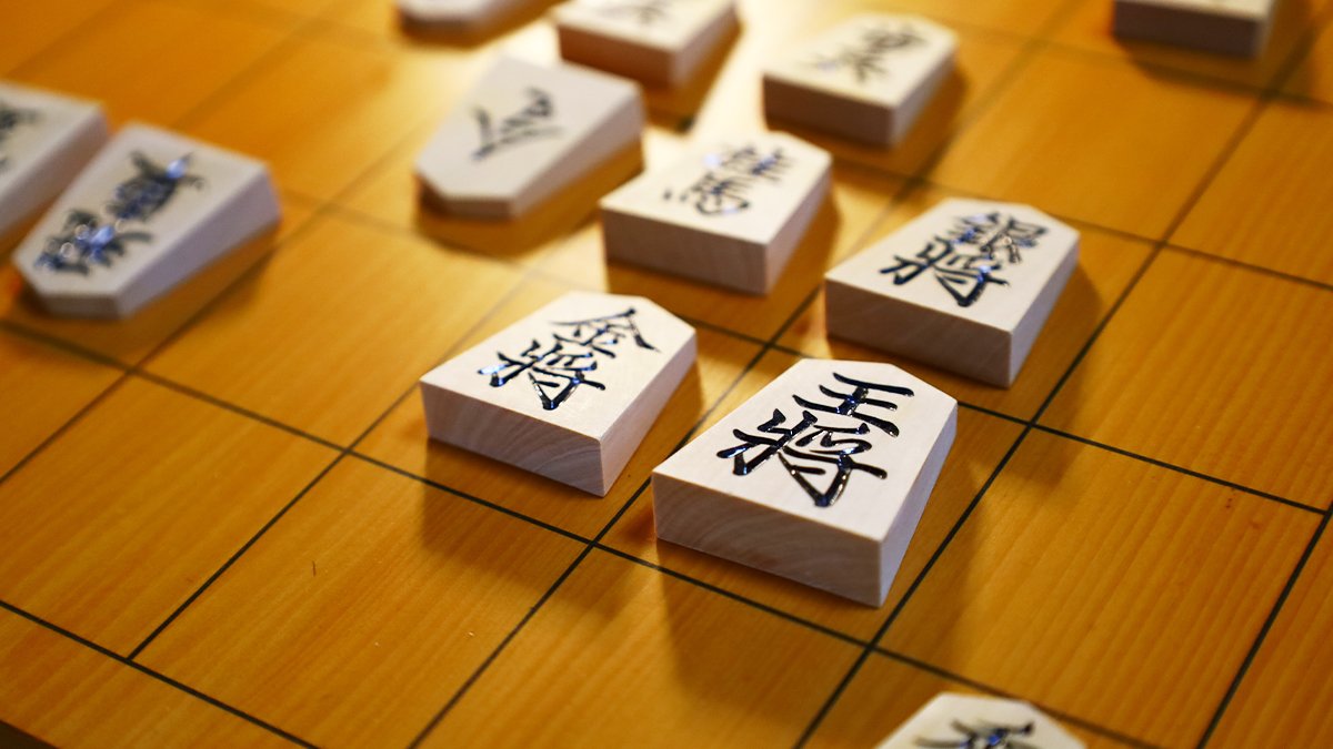 天童将棋駒 置物 多目