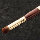 【メイクブラシ】BISYODO (L) ダブルコンシーラーブラシ (丸平 9mm / 丸 8 mm) | 化粧筆 | ウエダ美粧堂