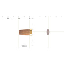 【メイクブラシ】BISYODO (L) リップブラシ (平) 10mm | 化粧筆 | ウエダ美粧堂