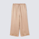 【パジャマ】シルク ピンクベージュ セットアップ | Foo Tokyo