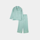 【パジャマ】シルク ミントグリーン セットアップ | Foo Tokyo