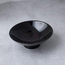 【平盃】温感 黒 金魚 | 美濃焼 | 丸モ高木陶器
