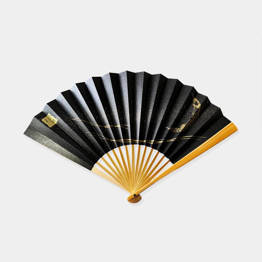 扇子｜月想扇 三日月想 あまの川 | 唐紙 | 景美風月 ｜BECOS