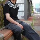 【Tシャツ】アイヌ文様TシャツB | アイヌ工芸 | CIKARPE AKAN