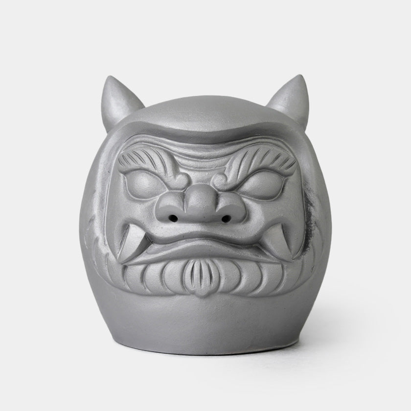 鬼瓦インテリア｜鬼達磨 Oni-Daruma 卓上 | 淡路鬼瓦 | 瓦廊 ｜BECOS