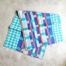 【スカーフ】播州織ジャカードキュプラスカーフ (ブルー) | 播州織 | POLS