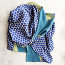 【ストール】播州織ジャカードロングキュプラストール (パープル) | 播州織 | POLS