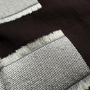 【ストール】播州織ジャカードロングキュプラストール (ネイビーブラウン) | 播州織 | POLS