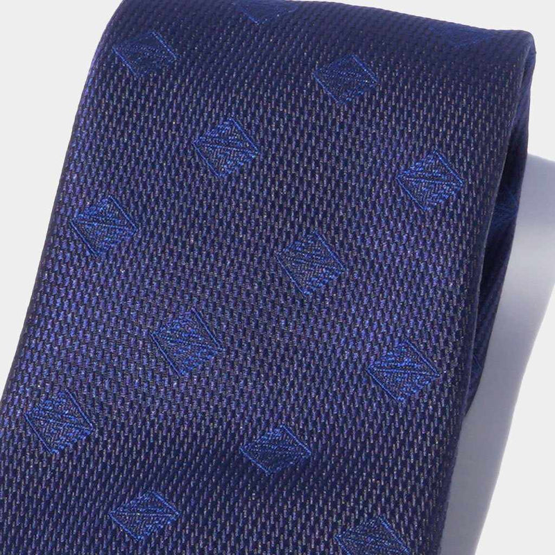 【ネクタイ】SHAKUNONE オリジナルロゴ 洗練の瑠璃紺 | 国産シルク