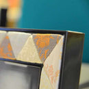 【フォトフレーム】木目込み (シルバー) | 江戸木目込み | 柿沼人形