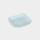 【長角皿】花結晶 (白) | 京焼-清水焼 | 陶葊