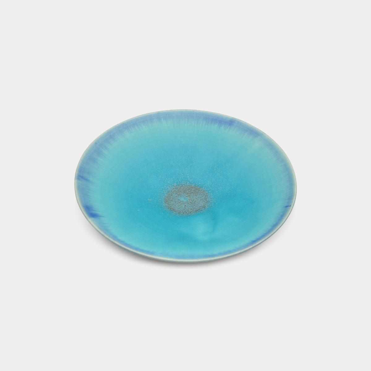 京焼都踊り小皿10客　　新品未使用 皿｜HiBiKi 碧彩 7.5寸 | 京焼-清水焼 | 大日 ｜BECOS