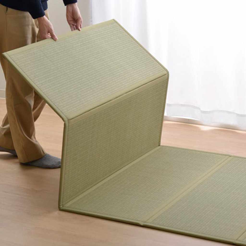 い草-畳｜イケヒコ い草マットレス (5つ折り) (S:100×210cm, M:120