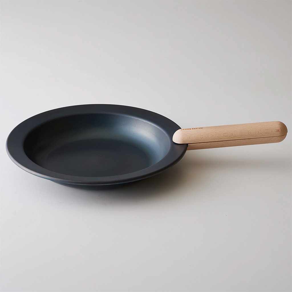 鉄フライパン｜FRYING PAN JIU ハンドルセット（ブナ）L | 金属加工