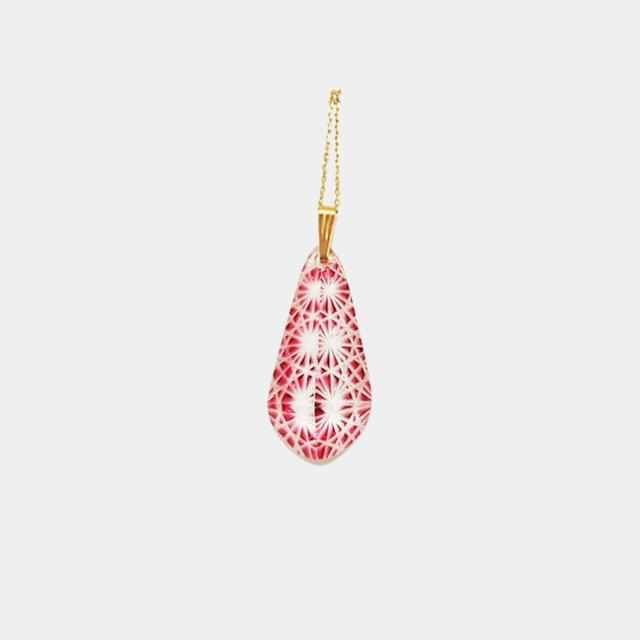 江戸切子 小林 tokoba jewelry ネックレス（ピラミッド