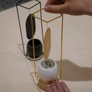 【置型風鈴】涼の音 花結晶・白 | 京焼-清水焼 | 京焼-清水焼 | K+