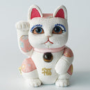 【招き猫】風水DX (白) M | 江戸木目込み | 柿沼人形
