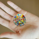 【箸/箸置きセット】まつりはなび | 津軽びいどろ | 北洋硝子 (アデリア)