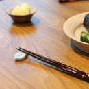 【夫婦箸】螺鈿市松ペア 落雁箸置き付 | 若狭の塗箸 | 箸蔵まつかん
