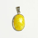 【ペンダント】楕円 透(Suke) 全6色 | 無線銀貼七宝