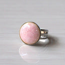 【リング】丸白 (Haku) 全6色 | 無線銀貼七宝