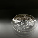 【吹きガラス】SUN GLASS STUDIO KYOTO 金銀舞 皿 2個セット