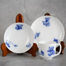 【磁器】大倉陶園 マイリトルベア3点セット(プレート、マグカップ、フルーツ皿)