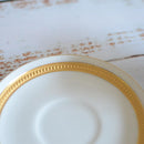 【磁器】大倉陶園 クラウン(エンボス) カップ&ソーサー