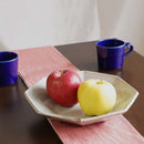 【大谷焼】佳実窯 八角粉引鉢