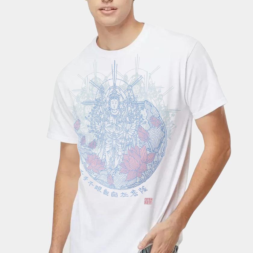Tシャツ｜千手観音 | シルクスクリーンプリント ｜BECOS