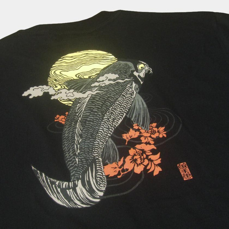 【Tシャツ】朧月 | シルクスクリーンプリント