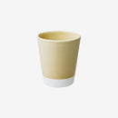 【カップ5個セット】es cup (M) 黄磁釉 | 波佐見焼 | 西海陶器