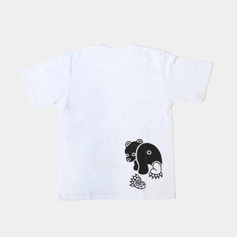 【Tシャツ】ハポネタイ 白 | アイヌ工芸