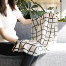 【マフラー】チーズチェック(白黒) S | 京友禅 | 禾口木丙