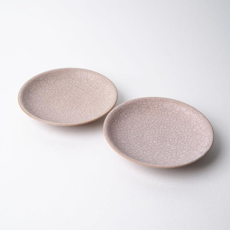 【皿2枚セット】Hibiki 皿 丸 (S) 赤 | 京焼・清水焼 | fuuu