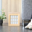 【棚】組子シェルフ S (片側が組子12マス) | 木工 | 木の幸 (大型配送料2,500円)