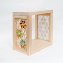 【棚】組子シェルフ M (両サイド組子) | 木工 | 木の幸 (大型配送料2,500円)