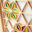 【棚】組子シェルフ M (両サイド組子) | 木工 | 木の幸 (大型配送料2,500円)