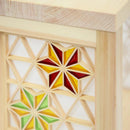 【棚】組子シェルフ M (両サイド組子) | 木工 | 木の幸 (大型配送料2,500円)