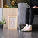 【棚】組子シェルフ M (片側が組子色なし) | 木工 | 木の幸 (大型配送料2,500円)