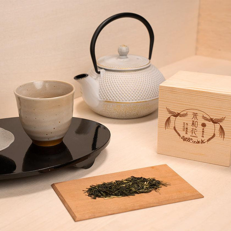 【ギフトセット】茶和花の鞠と煎茶のセット 桜 | 宇治茶とフラワーデザイン | 茶和花 京都宇治