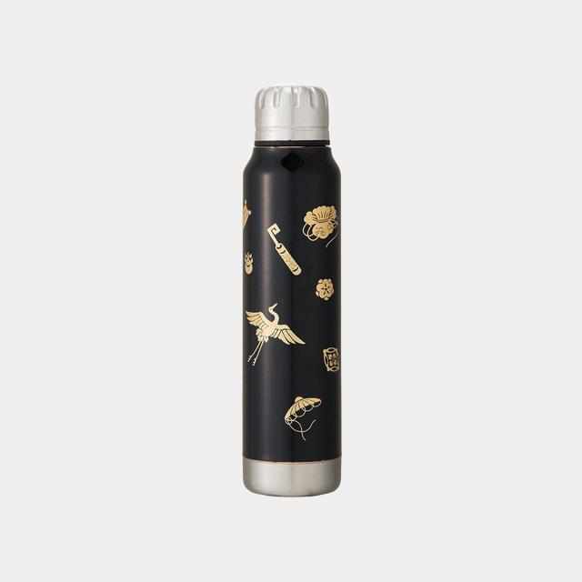 アンブレラボトル｜thermo mug × 土直漆器 うるし宝尽くし (ブラック