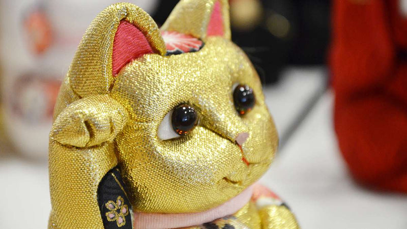 【新商品】おしゃれな招き猫・だるま「柿沼人形｜江戸木目込み」