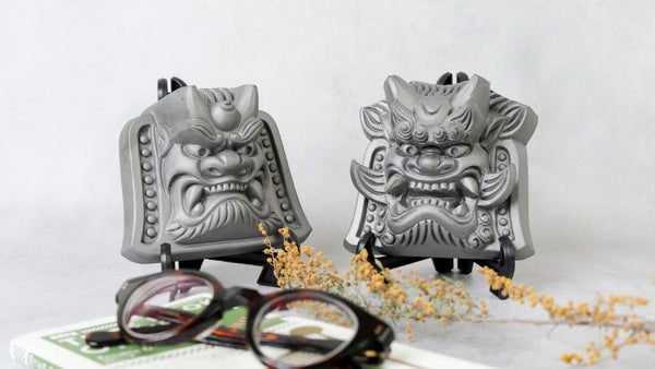 【新商品】「いぶし銀を造る鬼師たち　瓦廊｜淡路鬼瓦」