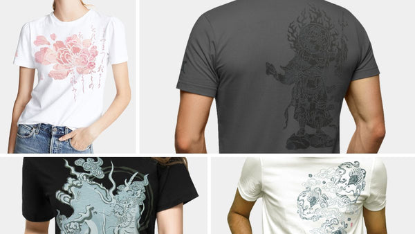 【新商品】海を越える日本の美意識「WAJIN ART T-SHIRTS JAPAN｜シルクスクリーンプリント