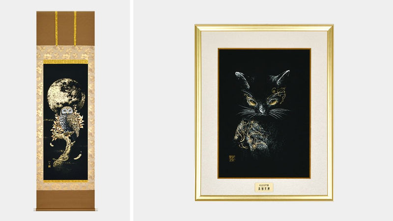 【新商品】カケジクアートを世界へ「偕拓堂アート｜掛け軸」