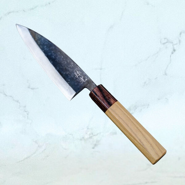 「イカ割き包丁」を原型とした使いやすい出刃包丁！ふくべ鍛冶・SHINBU (心舞) 120mm