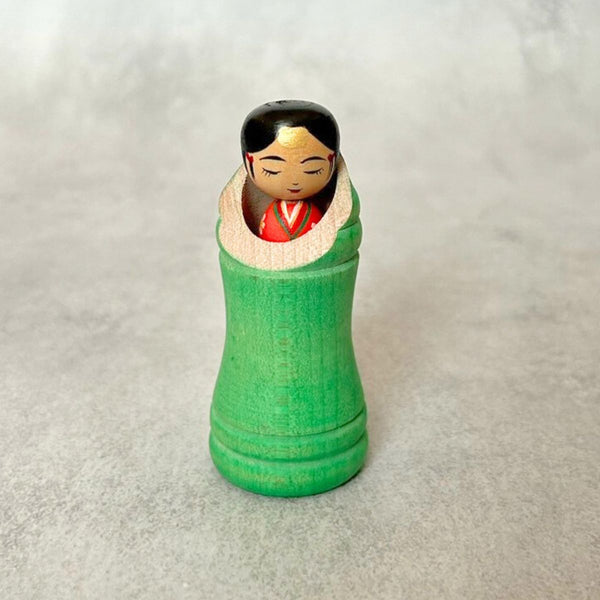 江戸時代からの技術が光る、土湯伝統こけし～かぐや姫こけし ～