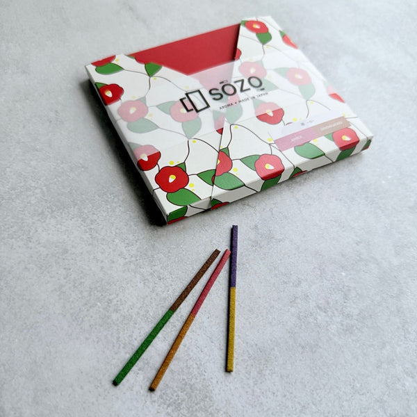 1本で2種の香り「香りのタイマー」で癒しのひとときを楽しめるお香（穏～ON～）