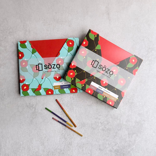 1本でいくつもの香りが楽しめる淡路島産のおしゃれなお香（三大香木～THREE MAJOR FRAGRANT TREES～ ）